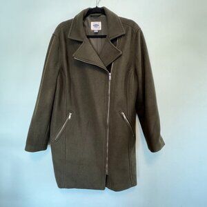Old Navy Olive Pea Coat